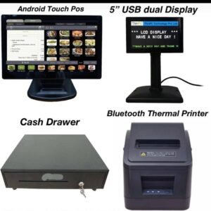 POS Billing System with Software & Weighing Scale