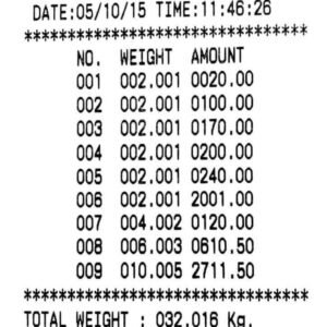 Alternative view of Price Computing Weighing Scale With Printer