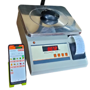 VEGETABLE WEIGHING  SCALE WITH PRINTER