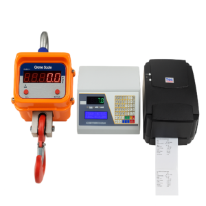 Crane Scale with Label Printer & Advanced Data Storage System