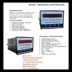 Weight Controller with RS485 Communication