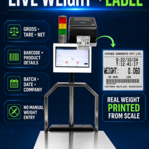 Alternative view of Weighing Scale With Packing List & Delivery Challan in India