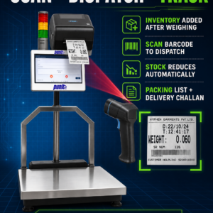 Weighing Scale With Packing List & Delivery Challan in India